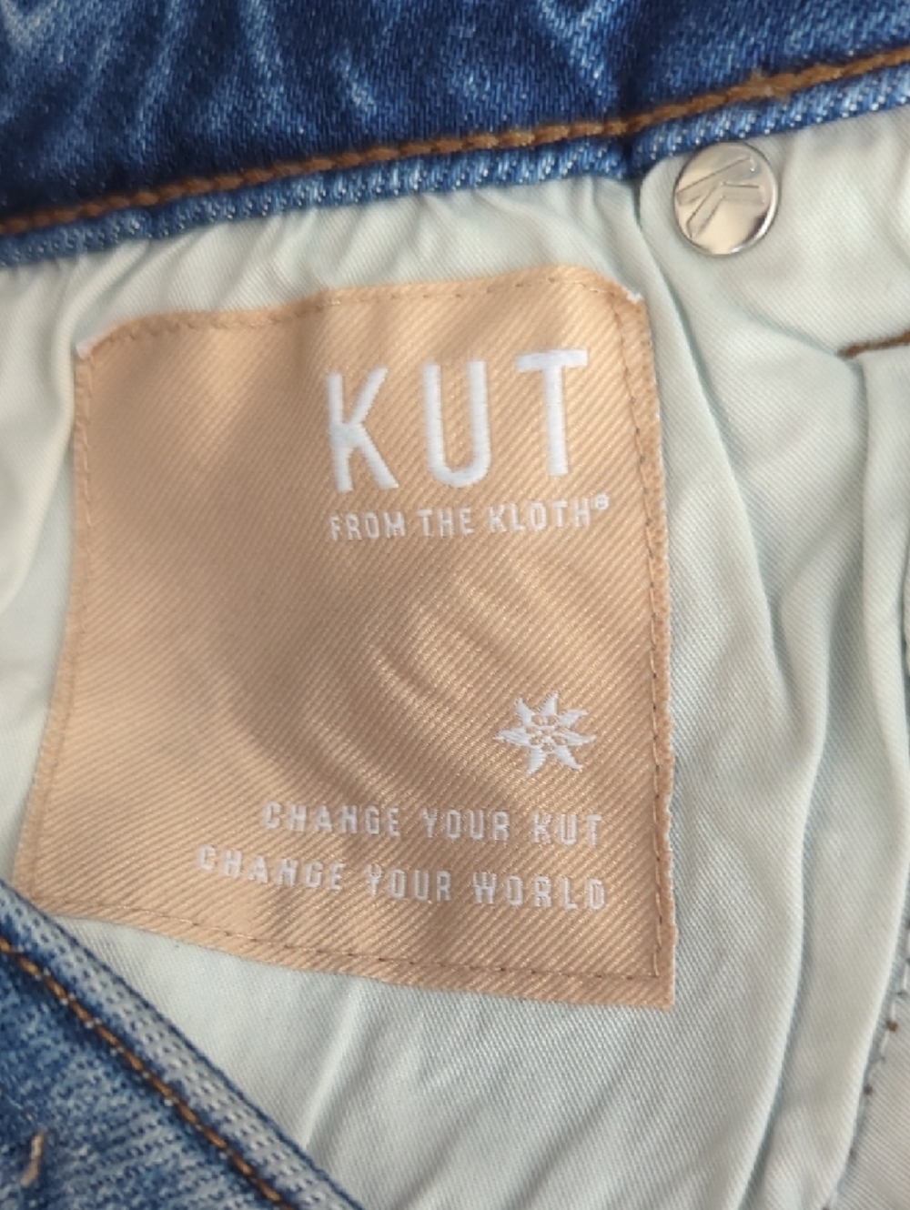 Kut from the Kloth Charlize High Rise Cigarette Leg Jeans Women's Medium Wash NW - Picture 9 of 15